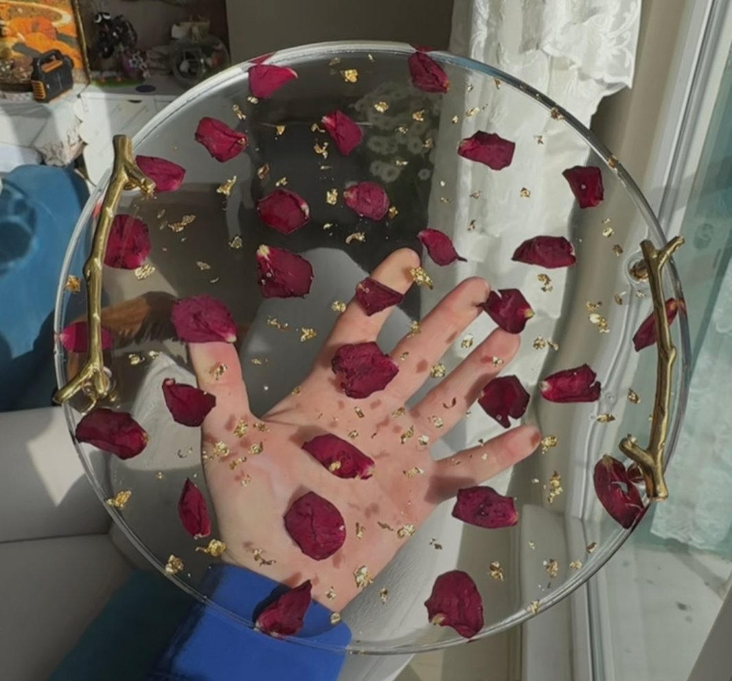 صينية دائرية