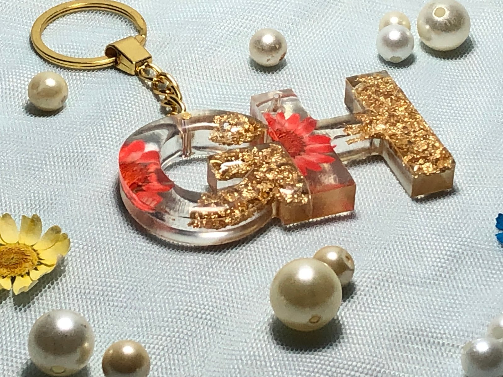 ميدالية ورد / ذهبي